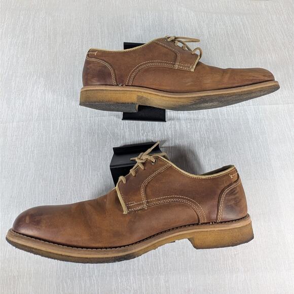 Johnston & Murphy Derby Shoes Mens Size 10M 1850 Howell Plain Toe Sheepskin main image 8